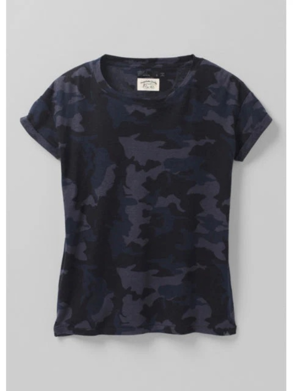 Prana Cozy Up Camo Tee—Size Medium